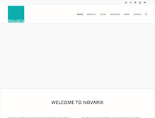 Tablet Screenshot of novarix.com